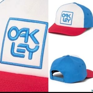 Oakley Men Snapback California Blue Hat NWT